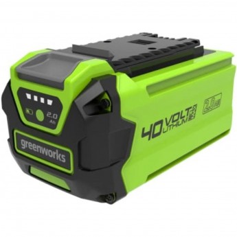 Аккумулятор с USB разъемом GREENWORKS G40USB2 40V 2 А.ч Аккумулятор с USB разъемом GREENWORKS G40USB2 40V 2 А.ч
