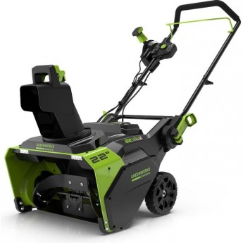Аккумуляторный бесщёточный снегоуборщик GREENWORKS 82V Commercial GD82 56 см, без АКБ и ЗУ