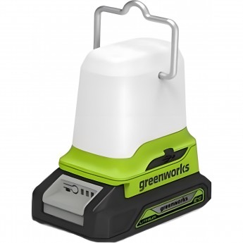 Фонарь аккумуляторный светодиодный GREENWORKS G24LA500 24В 500ЛМ Фонарь аккумуляторный светодиодный GREENWORKS G24LA500 24В 500ЛМ