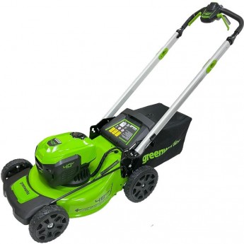 Газонокосилка самоходная бесщеточная аккумуляторная GREENWORKS GD40LM48SP 40V (48 см) без АКБ и ЗУ Газонокосилка самоходная бесщеточная аккумуляторная GREENWORKS GD40LM48SP 40V (48 см) без АКБ и ЗУ