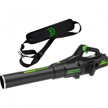 Воздуходув аккумуляторный GREENWORKS GD82ABII, 82V, бесщеточный, без АКБ и ЗУ Воздуходув аккумуляторный GREENWORKS GD82ABII, 82V, бесщеточный, без АКБ и ЗУ