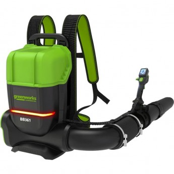 Воздуходувка аккумуляторная GREENWORKS GD82BP2 82В (без АКБ и ЗУ) Воздуходувка аккумуляторная GREENWORKS GD82BP2 82В (без АКБ и ЗУ)